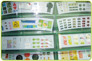 丝网印刷样品